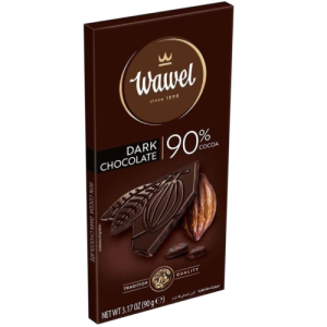 شکلات تلخ 90 درصد واول Wawel تخته ای 90 گرمی اصل بارکد 5900102028382