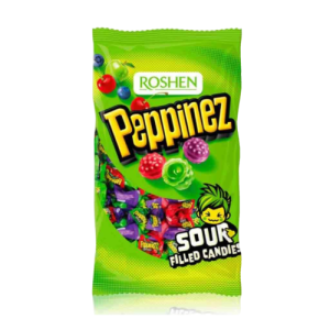 آبنبات ترش روشن پپنیز وزن 900 گرمی وارداتی اصل بارکد 4823077615009