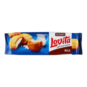 کوکی روشن لاويتا با کرم شيری 127 گرم ROSHEN مدل Sofy Cream Cookies Milk