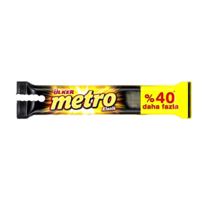 شکلات بار مترو Metro کلاسیک با 40 درصد حجم بیشتر 50.4 گرمی وارداتی ترکیه بارکد 8690504039884