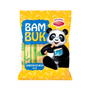بیسکوییت رولی بام بوک با طعم شیر عسلی ABK حاوی شیر تلغیظ شده حجم 200 گرمی بارکد 4823105813476