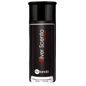 اسپری بدن مردانه ضد تعریق و خوشبو کننده بایلاندو Silver Sento اورجینال حجم 200 میلی لیتری بارکد 6269334103014