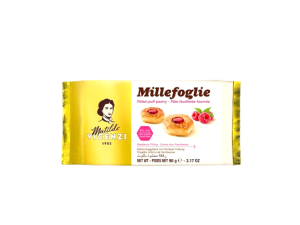 شیرینی پفی میله فولیه با مغز تمشک 100 گرمی ماتیلدا ویچنزی وارداتی ایتالیا بارکد 8000350008222