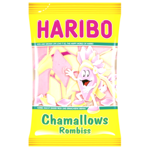 مارشمالو توت فرنگی هاریبو Haribo وزن 225 گرمی وارداتی اروپایی بارکد 5410358451068